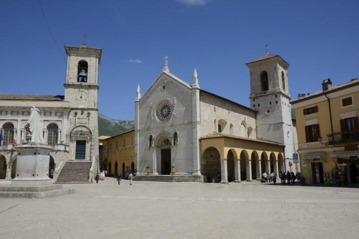 Hotel Europa Norcia Exteriör bild